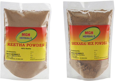 

MGH Herbals Reetha and Shikakai Mix Powder Combo(400 g)