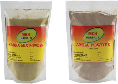 

MGH Herbals Henna Mix and Amla Powder Combo(400 g)