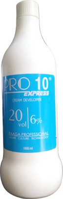 

Raaga Professional Pro Express Cream Developer 6% 20Vol(1000 ml)