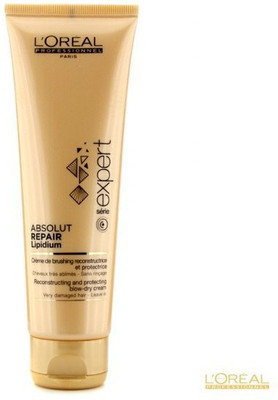 

L'Oreal Paris Absolut Repair Lipidium Blow Dry Cream- Made In Spain Imported(125 ml)
