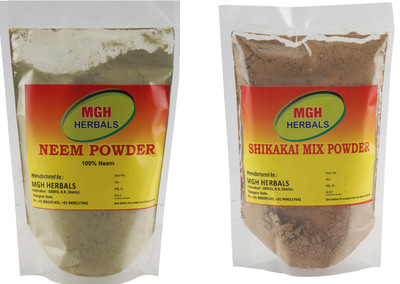 

MGH Herbals Neem and Shikakai Mix Powder Combo(400 g)