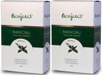 

Banjara's Bhring Raj Powder 100g Set Of 2 Pack(200 g)
