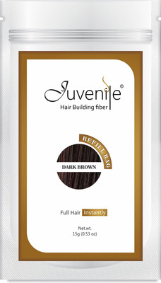 

Juvenile Hair Building Fiber Refill Bag Dark Brown(15 g)