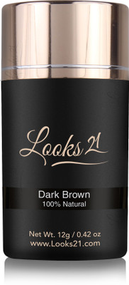 

Looks 21 Hair Building Fiber - Dark Brown(12 g)