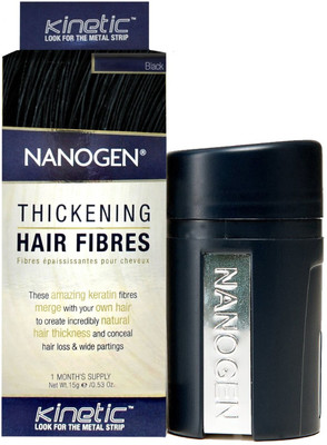 

Nanogen Thickening Hair Fibres Black(15 g)