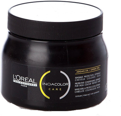 

L'Oreal Paris INOACOLOR Protective Conditioning Mask (Argan oil+Green Tea)(489 g)