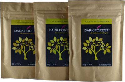 

Dark Forest Gokhru+ Punarnava+ Kaucha Combo(600 g)
