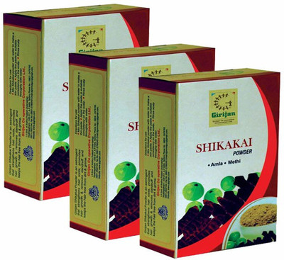 

Girijan Naturally Pure Shikakai powder - 100 Grms (pack of 3)(300 g)