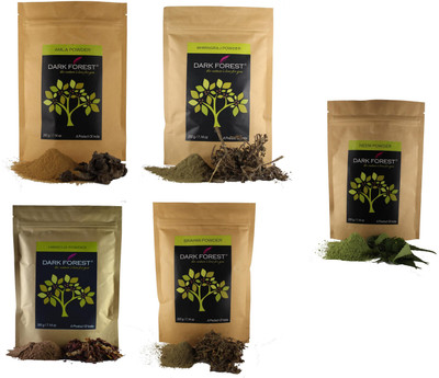 

Dark Forest Anti - Dandruff(Hibiscus, Amla, Brahmi, Bhringraj,Neem)(1000 g)