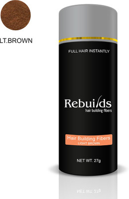 

Rebuilds Hair Building Fiber Light Brown(27 g)