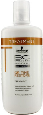 

Schwarzkopf BC Time Restore Q10 Plus Treatment - For Mature and Fragile Hair (New Packaging)(750 ml)