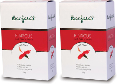 

Banjara's Hibiscus Powder 100 Gms 2 Pack(200 g)