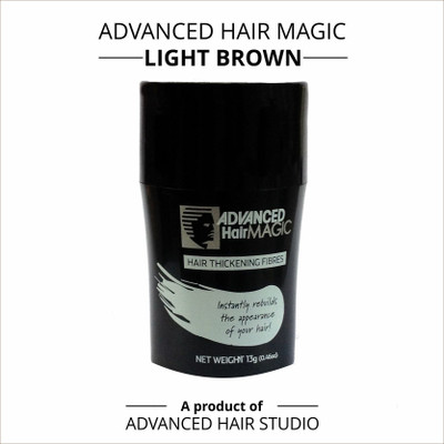 

Advanced Hair Magic - Light Brown(13 Gms)