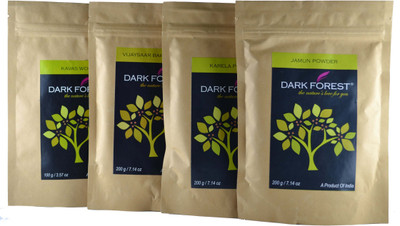 

Dark Forest Jamun, Karela, Kavas, Vijaysar Combo(700 g)
