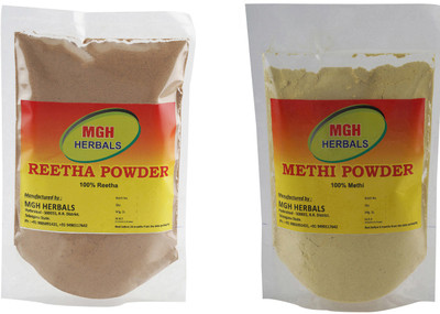

MGH Herbals Reetha and Methi Powder Combo(400 g)