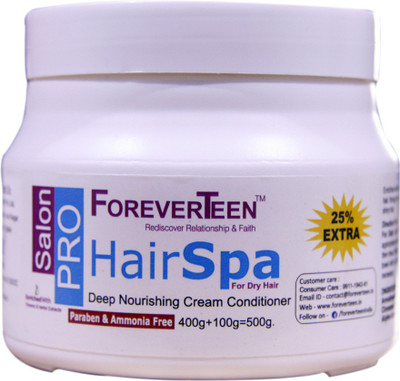 

ForeverTeen Hair Spa Deep Nourishing Cream Conditioner (500 Gm)(500 g)
