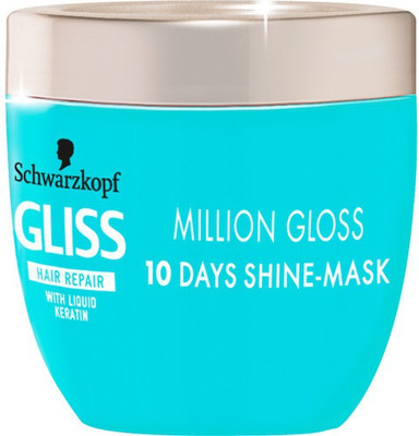 

Gliss Million Gloss 10 Days Shine Treatment Hair Mask With Liquid Keratin(149 ml)