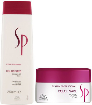 

Wella Professionals System Professional SP Color Save Shampoo & Mask Combo Pack(450 ml)