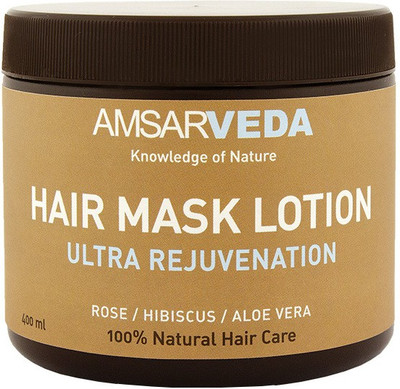 

Amsarveda 100% Natural Hair Mask Lotion - Ultra Rejuvenation(400 ml)
