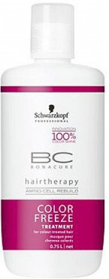 

Schwarzkopf Professional BC Hair Therapy Amino Cell Rebuild Color Freeze Treatment(750 ml)