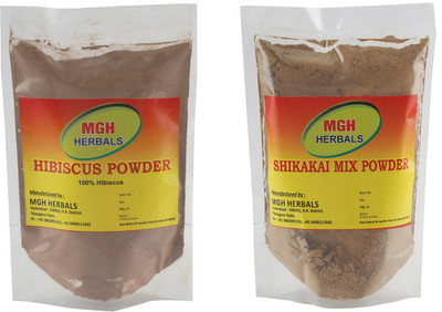 

MGH Herbals Hibiscus and Shikakai Mix Powder Combo(400 g)