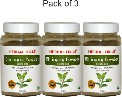 

Herbal Hills Bhringraj Powder - 100 G(300 g)
