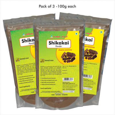 

Herbal Hills Shikakai Powder - 100g ( Pack of 3)(300 g)