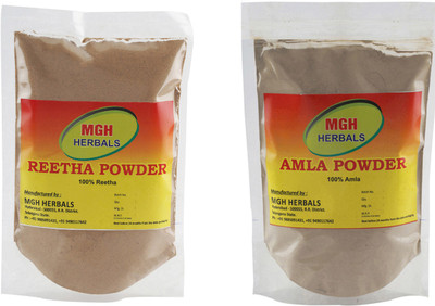 

MGH Herbals Reetha and Amla Powder Combo(400 g)