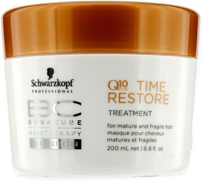 Schwarzkopf BC Time Restore Q10 Plus Treatment - For Mature and Fragile Hair (New Packaging)(200 ml)