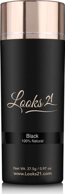 

Looks 21 Hair Building Fiber - Black(27.5 g)