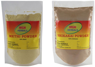 

MGH Herbals Methi and Shikakai Powder Combo(400 g)