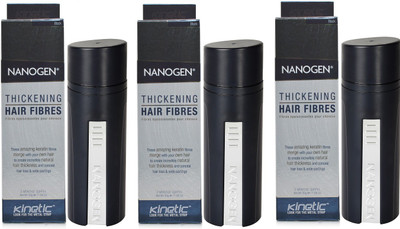 

Nanogen Thickening Hair Fibres Black - Pack of 3(30)