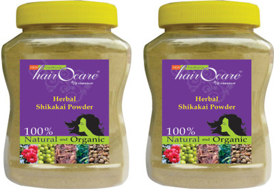 

Hairocare Herbal Shikakai Powder - Pack of 2 x 175g - Oil Bath(350 g)