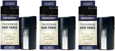 

Nanogen Thickening Hair Fibres Black - Pack of 3(15)