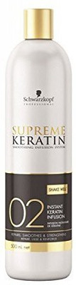 

Schwarzkopf Supreme Keratin Smoothing Infusion System 02- Instant Infusion(480 ml)