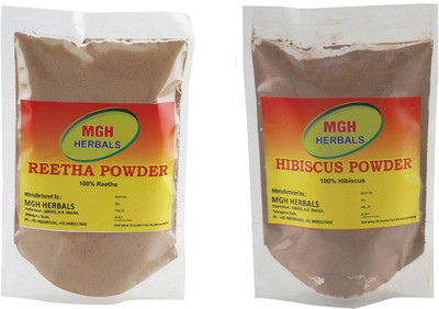 

MGH Herbals Reetha and Hibiscus Powder Combo(400 g)