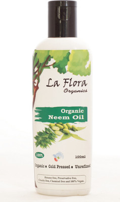 

La Flora Organics Pure Neem Oil-Skin & Hair care(100 ml)