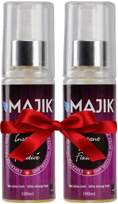 

Majik Fiber Hold Spray 100 ml Combo,Set of 2(200 ml)