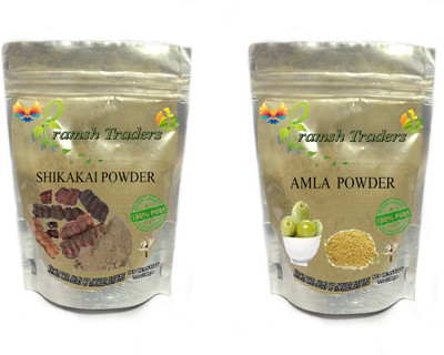 PRAMSH SHIKAKI100GM+AMLA200GM POWDER(300 g)