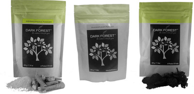 

Dark Forest Ashwagandha+Jatamansi+ Shankhpushpi Combo Pack(600 g)