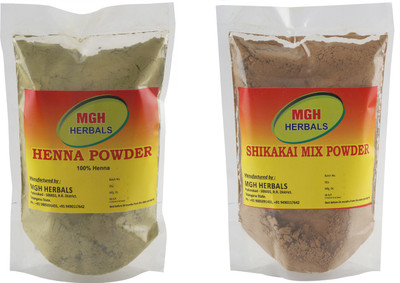 

MGH Herbals Henna and Shikakai Mix Powder Combo(400 g)