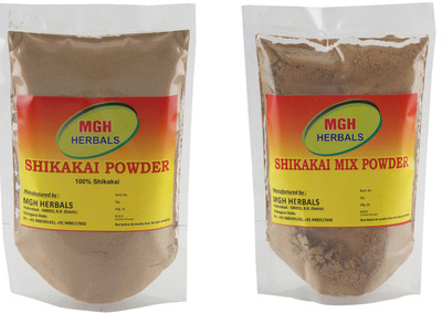 

MGH Herbals Shikakai and Shikakai Mix Powder Combo(400 g)