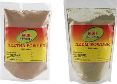 

MGH Herbals Reetha and Neem Powder Combo(400 g)