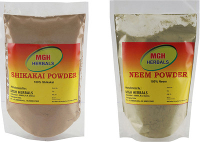 

MGH Herbals Shikakai and Neem Powder Combo(400 g)