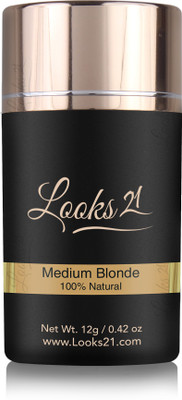 

Looks 21 Hair Building Fiber - Medium Blonde(9 g)