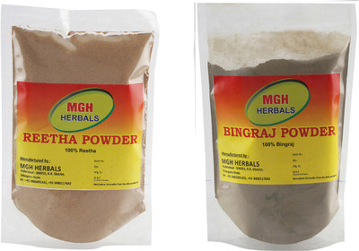 

MGH Herbals Reetha and Bhingraj Powder Combo(400 g)