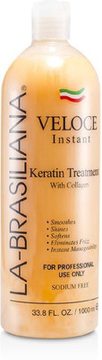 

La Brasiliana Veloce Instant Keratin Treatment With Collagen(1000 ml)