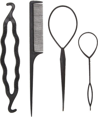 

Out Of Box Hair Bumpits Bun Puff Maker Set of 4 Oob_1123 Extreme Hair Volumizer Bumpits(4 g)