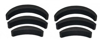 

Out Of Box Princess Puff Soft Velcro (Set of 6) Oob_1130 Extreme Hair Volumizer Bumpits(6 g)