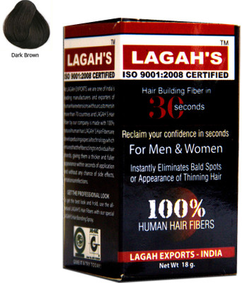 

Lagah's Natural Brown18 Medium Hair Volumizer Powder(18 g)